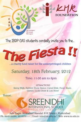 INVITATION - THE FIESTA a charity fund raiser for the underprivileged